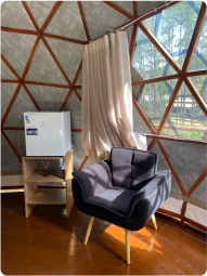 Interior do domo
